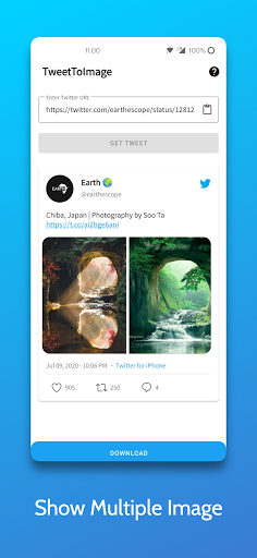 TweetToImage Screen 2