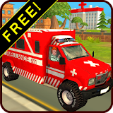 Ambulance Race Rescue Sim 911 icon