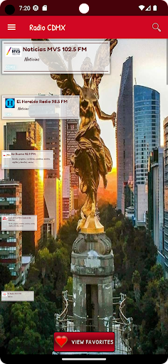 Android application Radio of México City CDMX screenshort