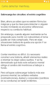Captura de Pantalla 6 Como detectar mentiras android