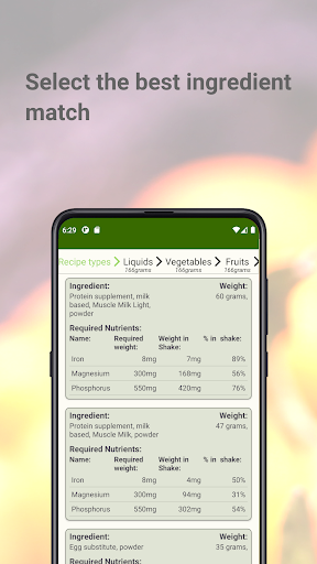 Smoothie Recipes -HealthShake Screen 3