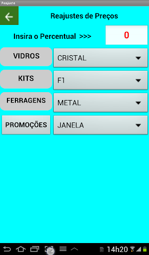 CALCesquadrias Screen 2