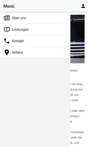 Android application Autohaus Homann GmbH screenshort