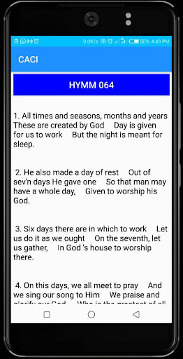 App screenshot