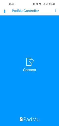 Android application PadMu Controller screenshort