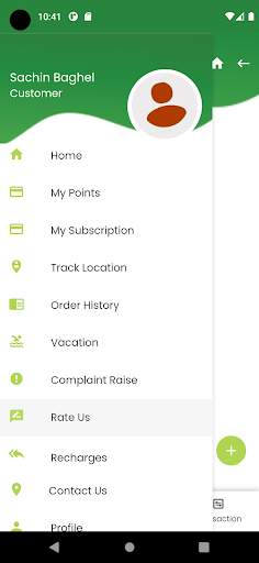 Android application Freshyzo screenshort