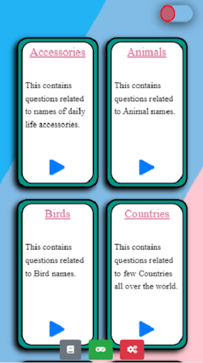 Android application Tricky Name Riddles screenshort