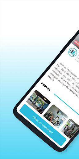 Android application Fitness Lac screenshort