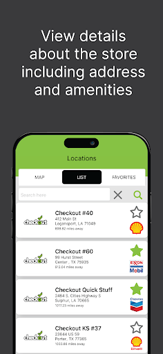 Checkout Food Stores Screen 2