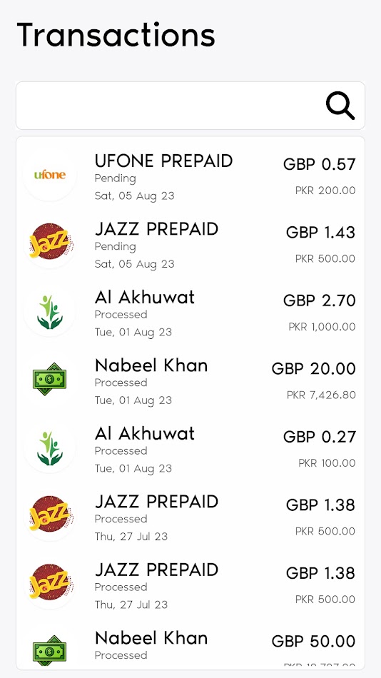 #5. Bayfikr Bill Payment App (Android) โดย: Istimar Ltd