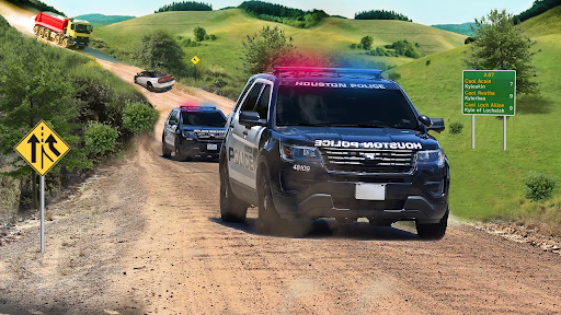 Police Car Thief Chase Pro 4