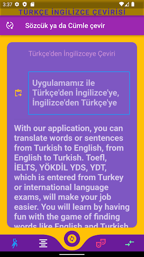 Turkish English Translate