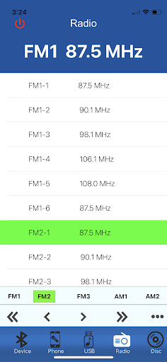 Android application Linear Series Remote v6 screenshort