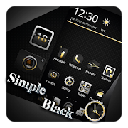 Simple Black Theme  Icon