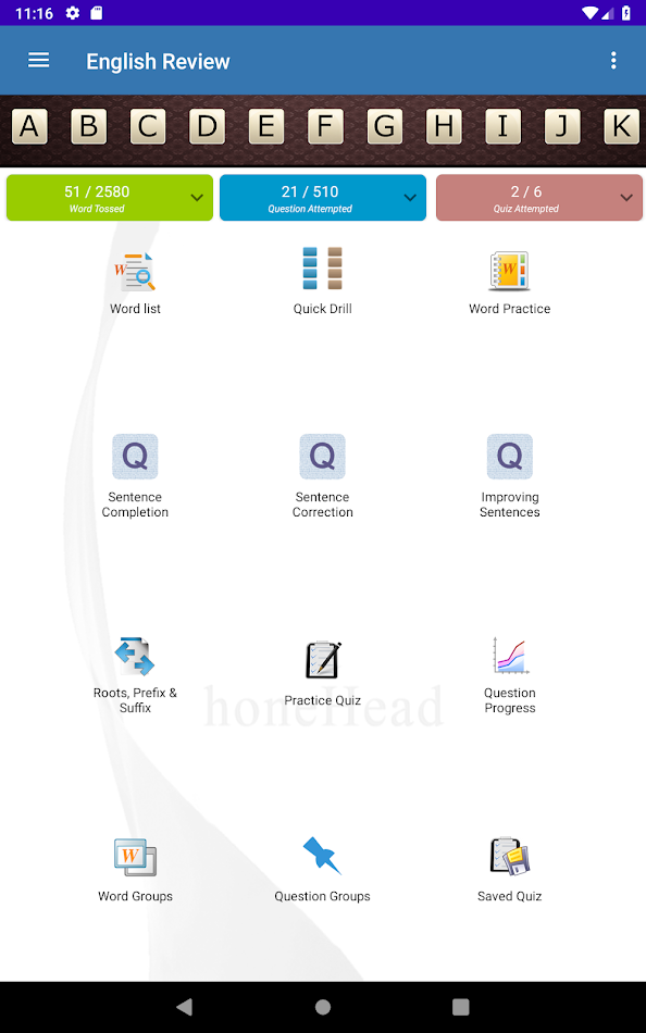 #9. English for GRE ® Test (Android) Ved: Anshul Aggarwal