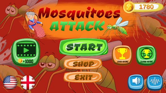 Mosquitoes Attack