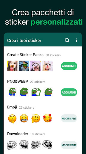 Anteprima dell'app