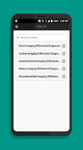 X-Ray Differential Diagnosis Screen 2