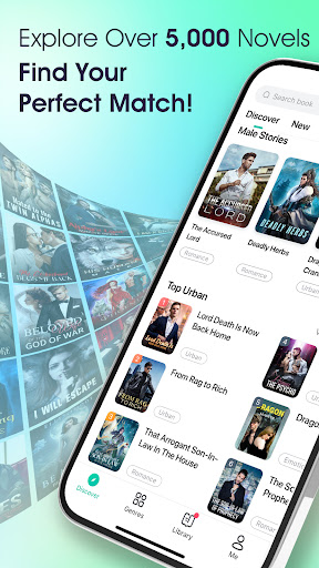 Android application Hinovel screenshort