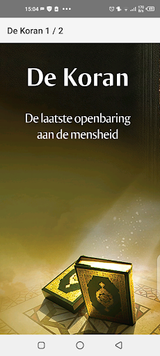 Android application De Koran screenshort