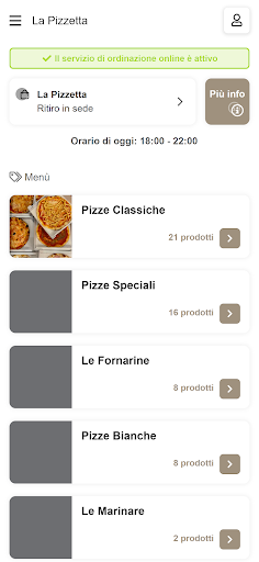 La Pizzetta Screen 2