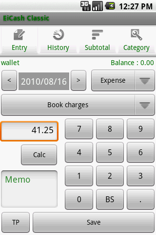 EiCash Classic Screenshot 1 - AppWisp.com
