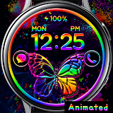 Painting Butterfly_Watchface icon