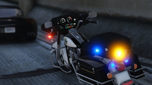 real Police moto bike Chase apkpoly screenshots 3