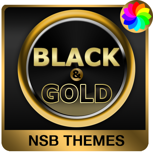 Black & Gold Theme for Xperia 1.7.6 Icon