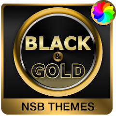 Black Gold Theme for Xperia