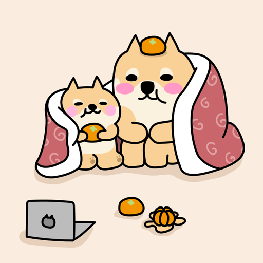카카오톡 테마 - 뭘봐시바_겨울 귤 logo