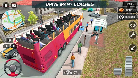 バス シミュレーター: バス ゲーム 3D
