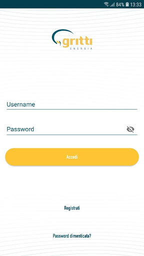 Android application Gritti Energia screenshort