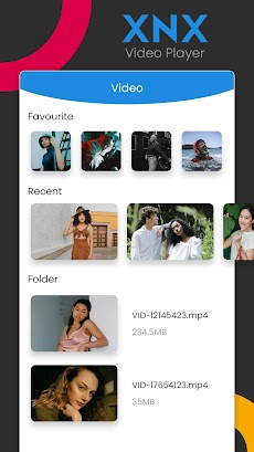 XNX Video Player All Format Full Video HD Playerのおすすめ画像1