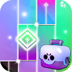 Cover Image of Скачать Piano for Brawl BS Stars Tiles  APK