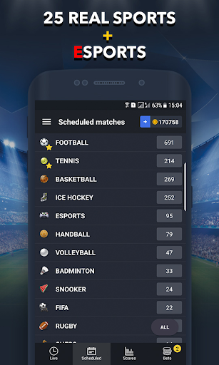 Sports Betting Game - BETUP Screen 3
