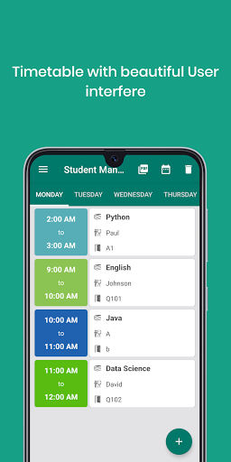 Student Manager - Timetable Exam Homework Manager