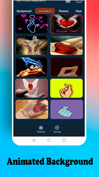 Hand Love Keyboard - 3.8 - (Android)