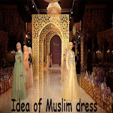 Idea of Muslim dress icon