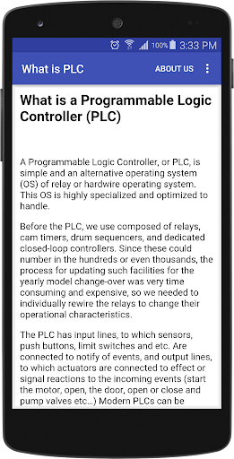 PLC Programable Logic Controll Screen 3