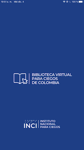 Android application Biblioteca INCI screenshort