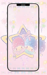 Little Twin Stars Wallpaper