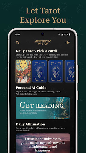 AI Daily Tarot Reading Screen 2