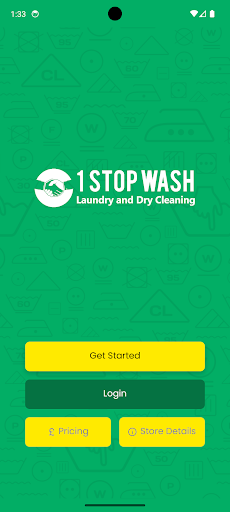 Android application 1 Stop Wash screenshort
