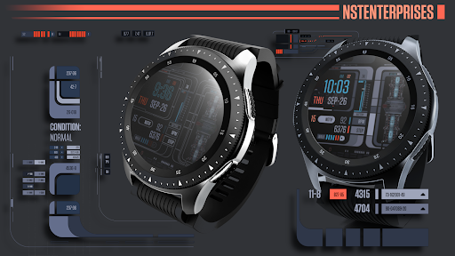 Android application TREK: 25th Century Watch v2 screenshort