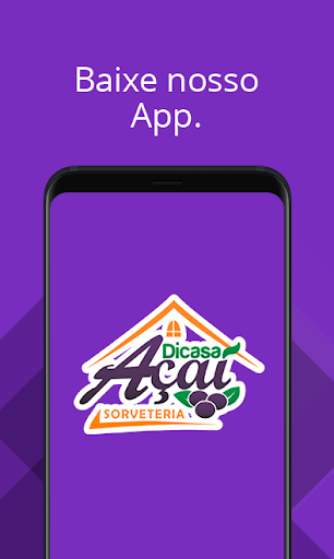 Android application Dicasa Açai screenshort