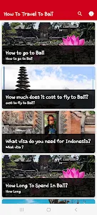 How To Travel To Bali