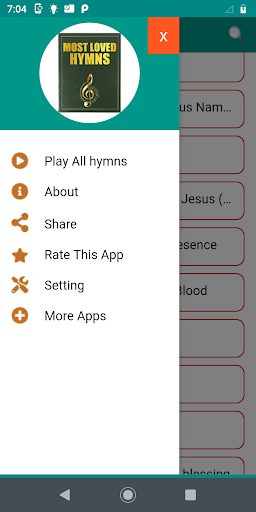 Most Loved Hymns audio offline Screenshot 4 - AppWisp.com
