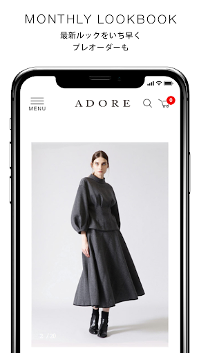 ADORE 大人の女性のラグジュアリーファッション通販アプリ Screenshot 3 - AppWisp.com