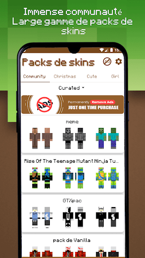 Aperçu de l'application